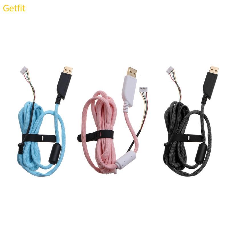 GETF 2M Cáp Chuột USB Dây Ô Cho ZOWIE EC1-A EC1-B FK1 Dây Chuột Chơi Game