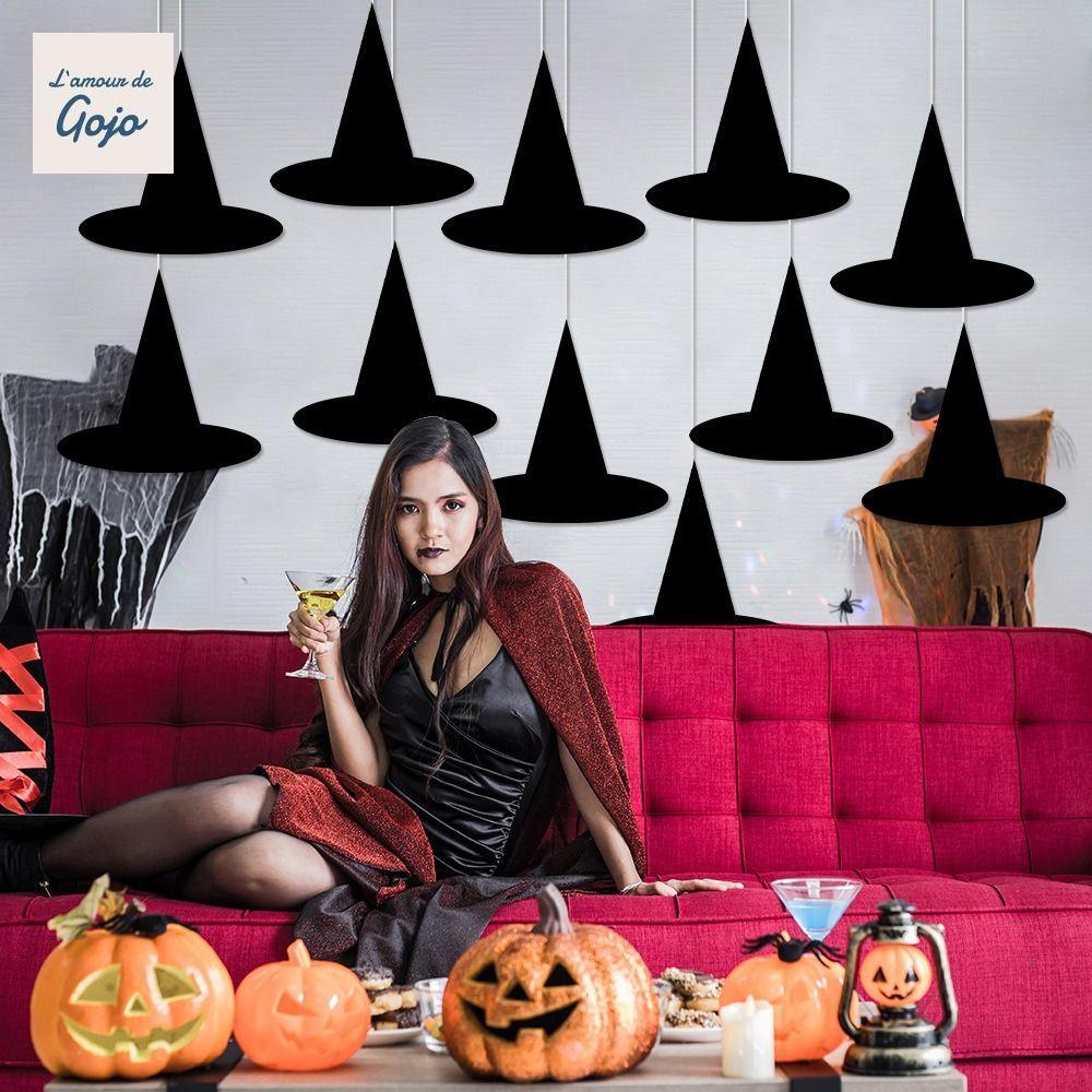 GOJO 12 MŨ HALLOWEEN TREO MẶT DÂY CHUYỀN MA QUÁI GIẤY HANDMADE TRANG TRÍ TƯỜNG NHÀ MA ÁM