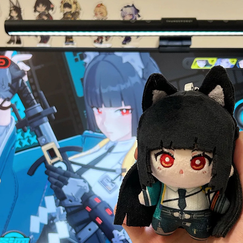 10CM Zenless Zone Zero Sang Trọng Đồ Chơi Hoshimi Miyabi Asaba Yuma Cosplay Anime Plushie Mặt Dây Ch