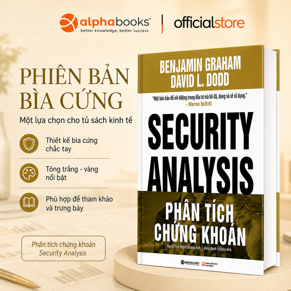 Sách - Phân Tích Chứng Khoán (Security Analysis) - Warren Buffet (Alpha Books)