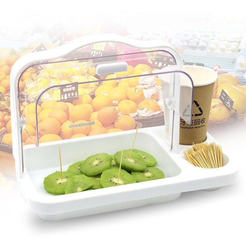 New Product pc Fresh-keeping box tray rack fruit display snack transparent box12y Cake buffet tastin