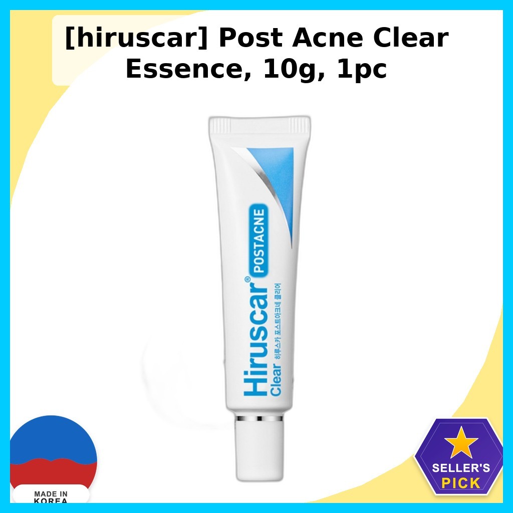 [hiruscar] Tinh chất trong suốt Post Acne, 10g, 1pc/ Tinh chất Hỗ trợ giảm mụn Hàn Quốc/ Công thức h