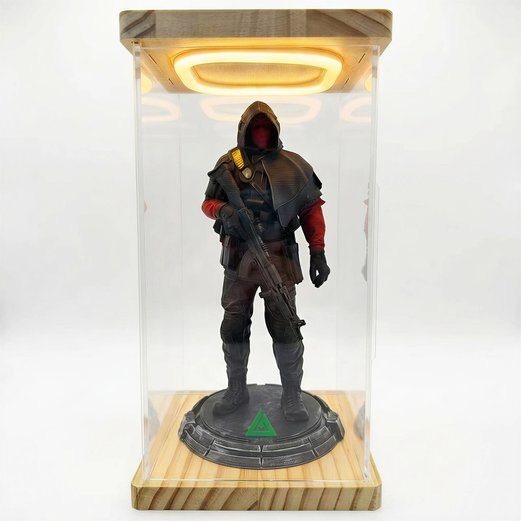 Delta Force Red Wolf Saed Collectible Figurine, 17cm Asara Guard Captain Tượng mô hình in 3D vẽ tay,