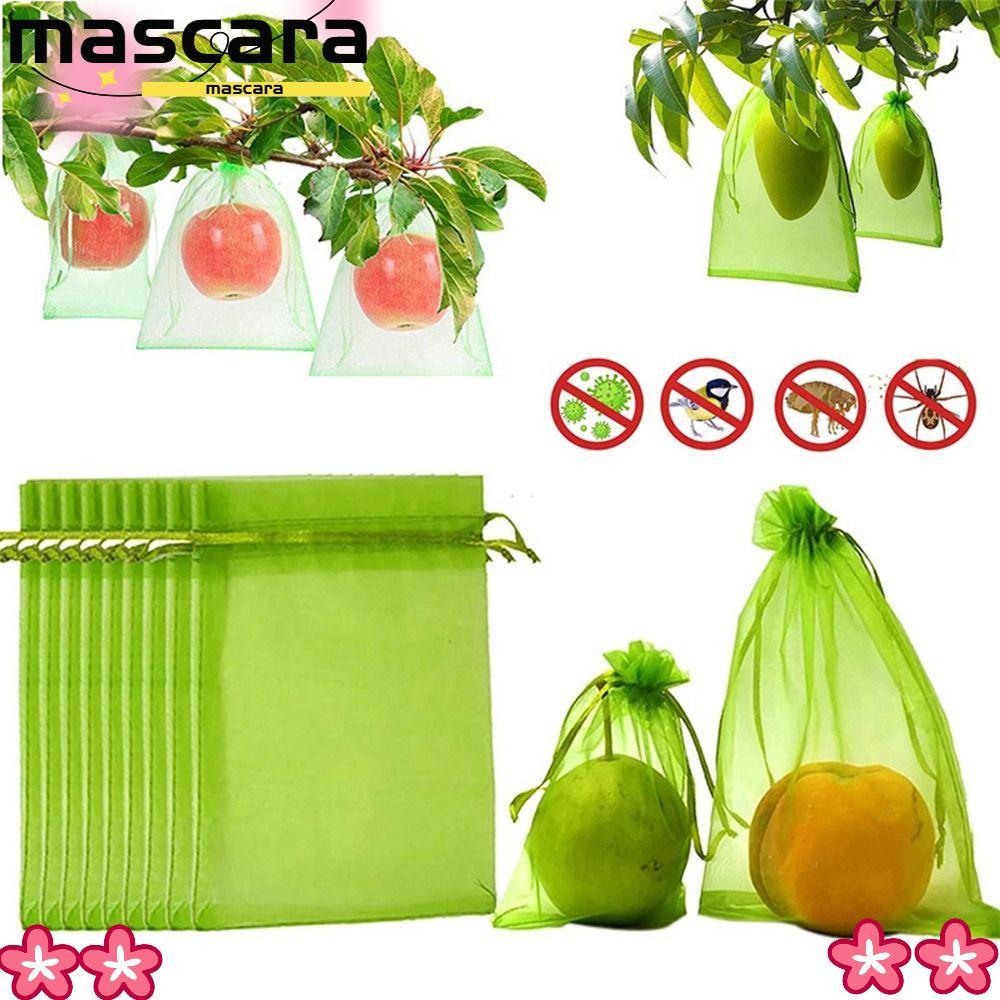 MARA 30 Chiếc Túi Trái Cây Dụng Cụ Làm Vườn Nylon Trồng Cây Túi Bảo Vệ Thực Vật Hoa Rau Dây Rút Chốn