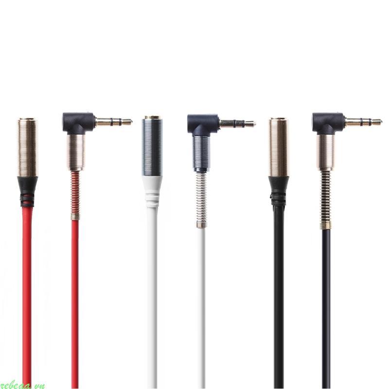 Zebeaavn 3 5mm Nam Sang Nữ 90 Độ Góc Phải Cho Xe MP4 MP3