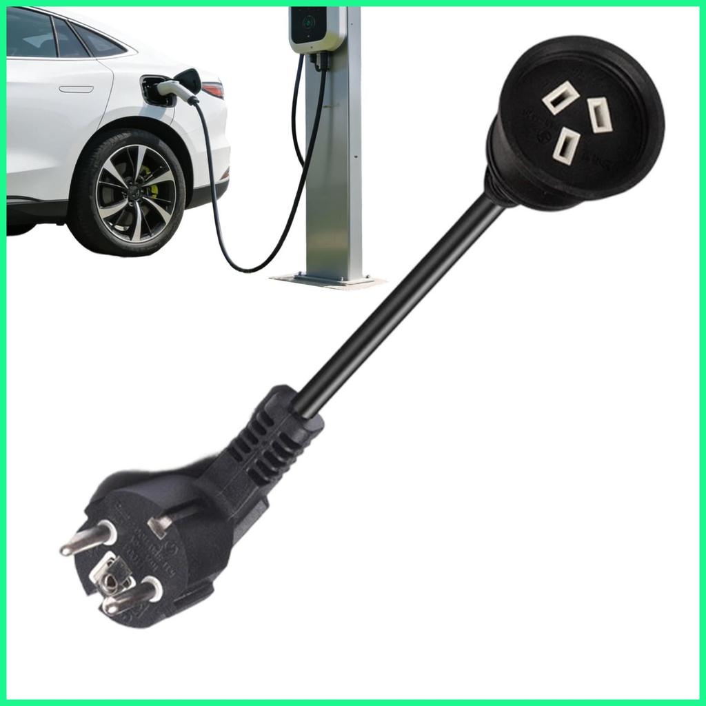 Dây nối dài sạc Ev 10a Cắm vào 15a Bộ chuyển đổi cáp hạng nặng EV Dây nối dài sạc cho juaph điện