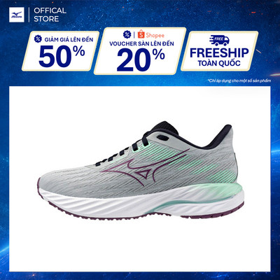 Giày Chạy Bộ Nữ Mizuno Wave Inspire 21 D - Xám - J1GD254673