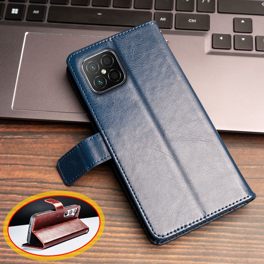Dành Cho Huawei Nova 8 SE 4G Honor Play 5 5G 20 Pro NZONE S7 Pro + Vintage Cổ Điển Ví Da Flip Notebo
