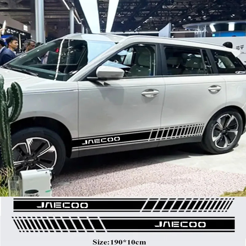 2 Mặt Cửa Xe Dán Decal Cho JAECOO J5 EV J7 J8 Phev 5EV J6 J8 ICAR
