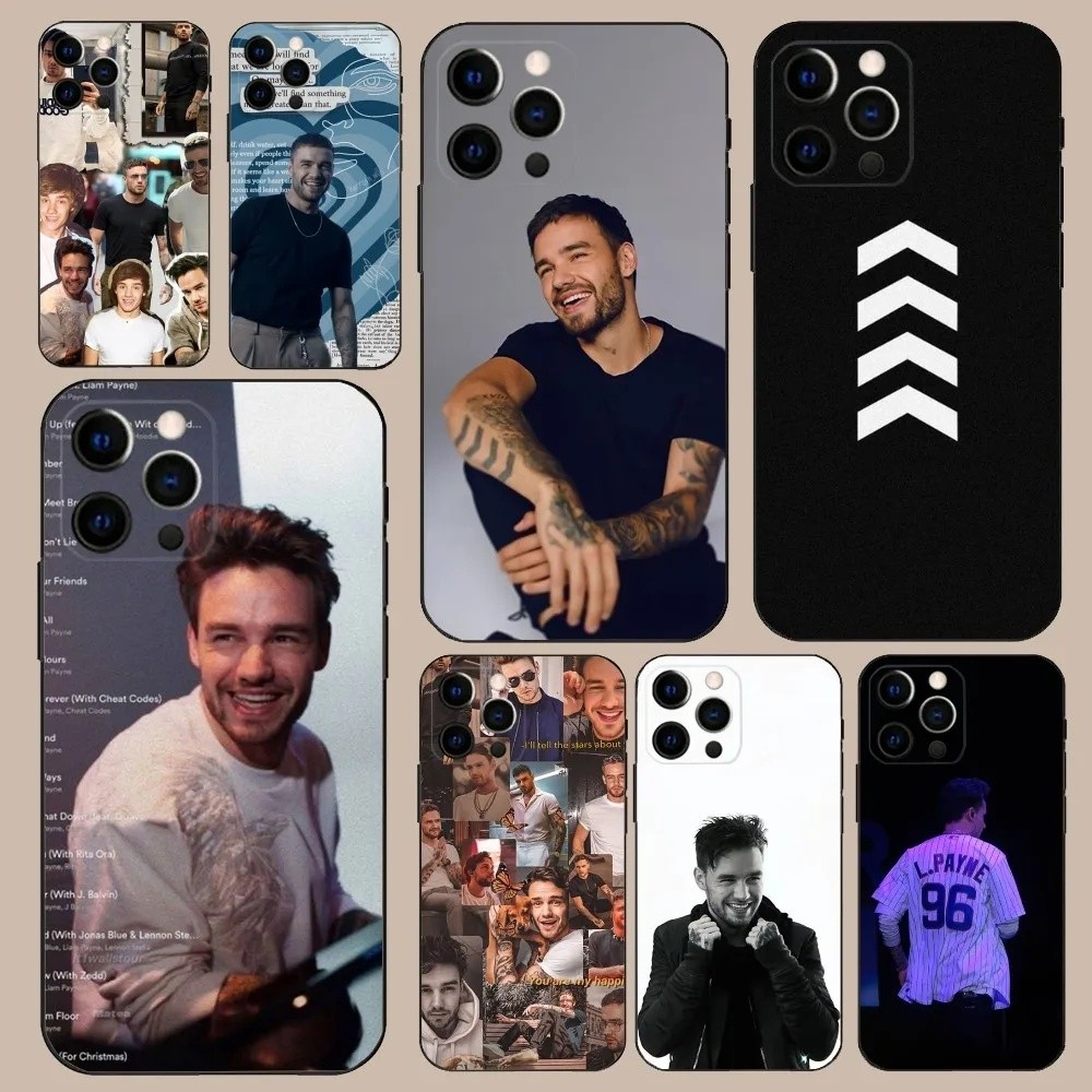 Ốp điện thoại TP-1 Singer L-Liam P-Payne cho iPhone 16,15,14,13,12,11, Pro, X, XS, Max, XR, Plus, Mi