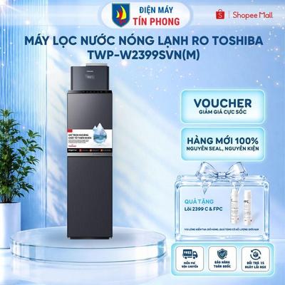 [Shopee Lắp 0Đ HCM HN] Máy lọc nước nóng lạnh RO Toshiba TWP-W2399SVN(M) -11 Cấp lọc - BH 24 tháng