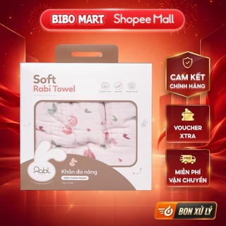 Khăn Tắm Cho Bé Xô Muslin TB-03 70x140cm Nhiều Hình - Bibo Mart