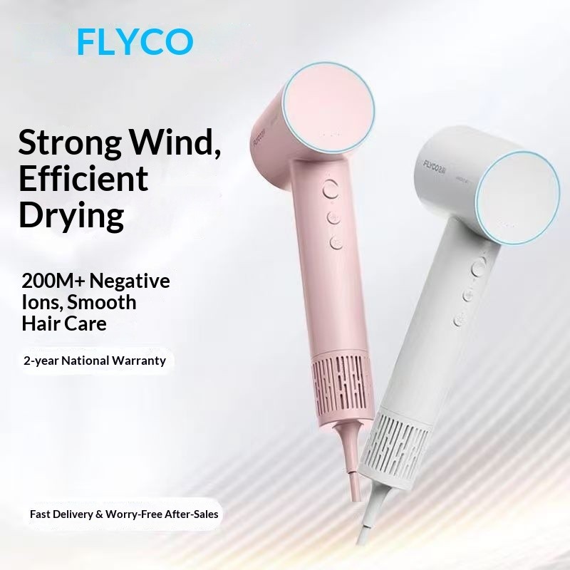 Feike FH6370 Máy Sấy Tóc Tốc Độ Cao Hộ Gia Đình Ion Âm Chăm Sóc Tóc Gió Cao Không Làm Tổn Thương Tóc