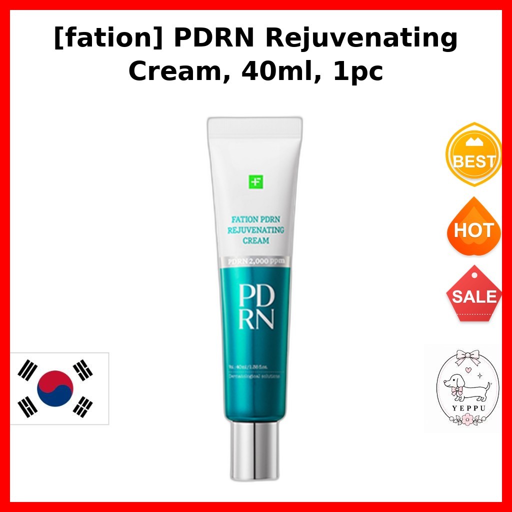 [fation] Kem trẻ hóa PDRN, 40ml, 1pc/ Kem trẻ hóa Hàn Quốc/ Khả năng phục hồi da/ Chính hãng của YEP