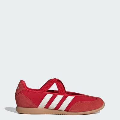 adidas Phong cách sống GIÀY BARREDA MARY JANE Nữ Đỏ HQ7398