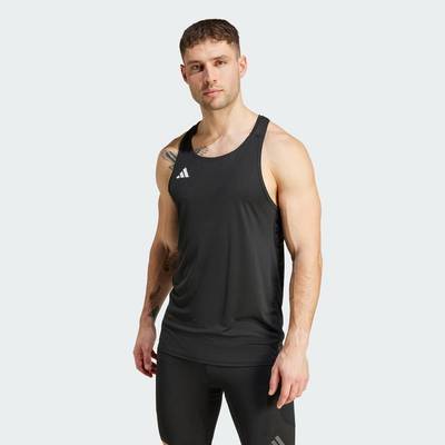 adidas Chạy Áo Singlet Chạy Bộ Adizero Essentials Nam Đen IM8586