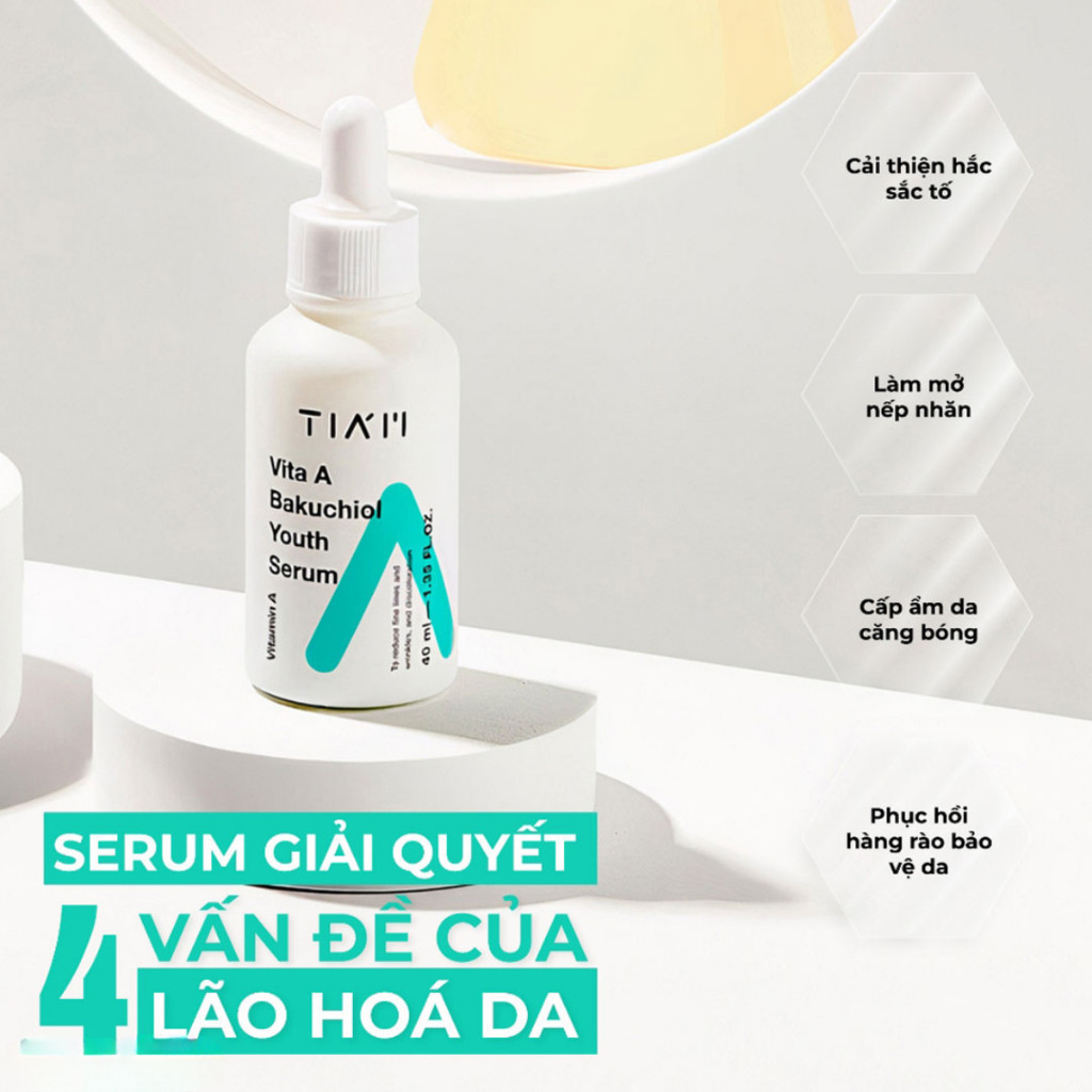 Serum Tia'm Căng Bóng, Trẻ Hoá Da 40ml