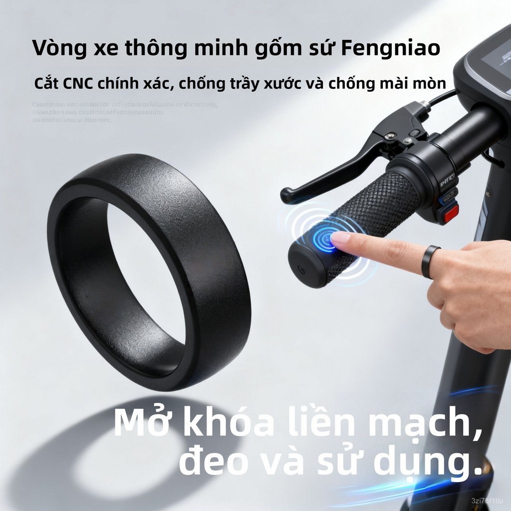 Nhẫn NFC thông minh cho xe điện Fengniao mở khóa xe nhanh chóng bền đẹp