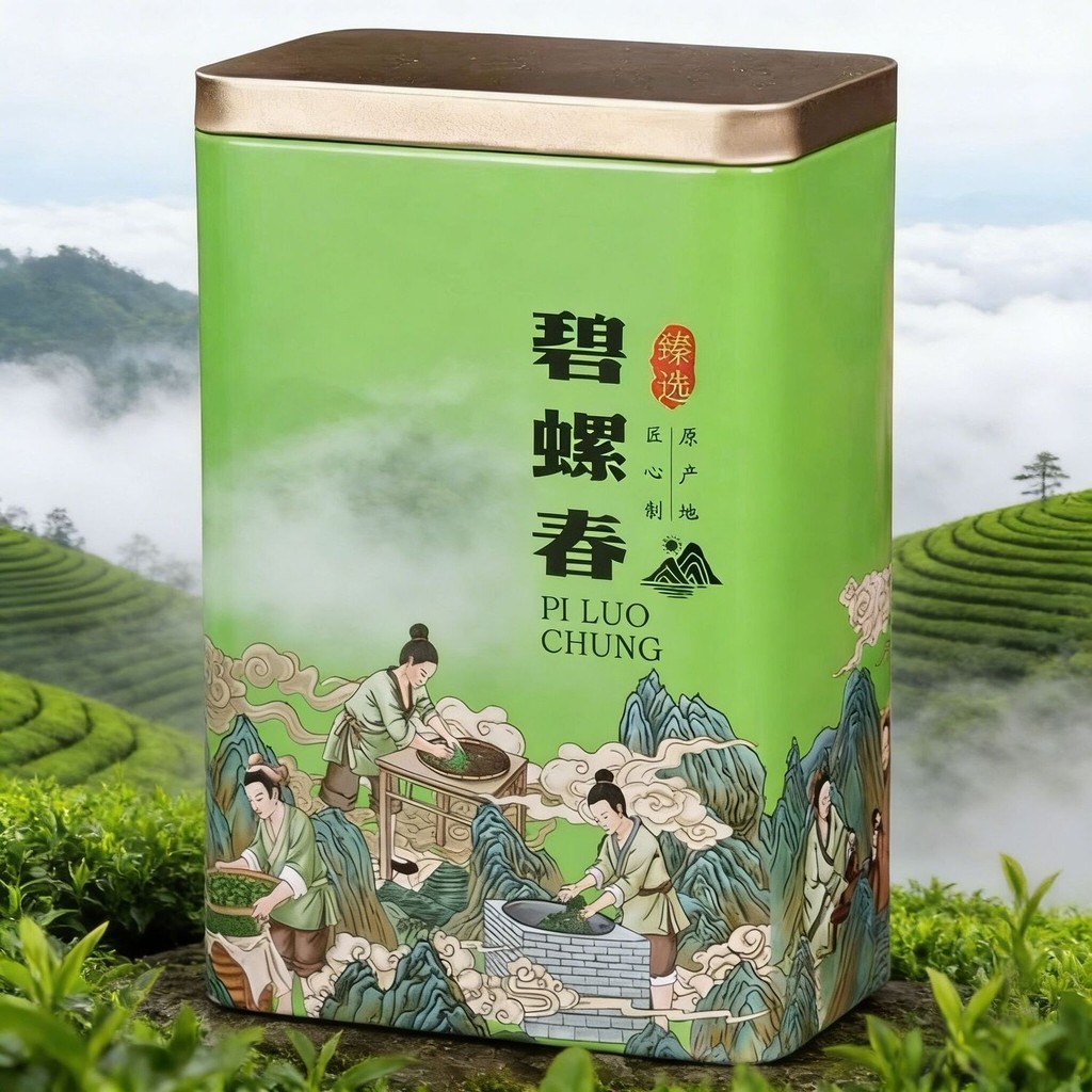 Trà xanh Biluochun 2026 Trà mới Tươi dịu dàng Buds Strong Fl