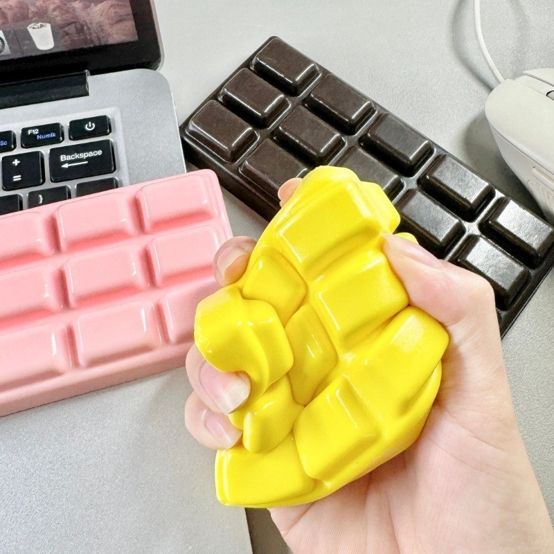 Giả Thanh Sôcôla Squishy Đồ Chơi Mềm Fufu Cảm Ứng Ướt Thích Hợp Cho Sinh Viên Tay Giảm Căng Thẳng Th