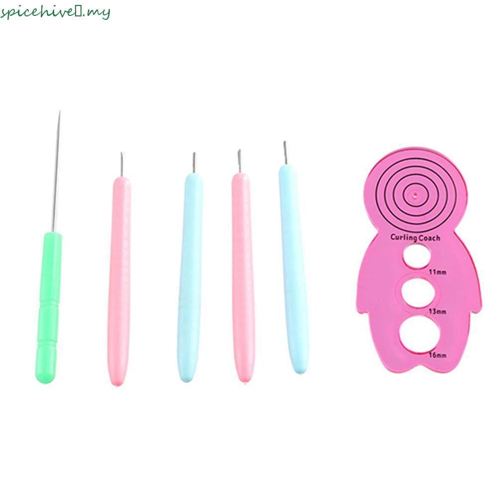 MỰC​ 12 Bộ Kim Quilling, Giấy Uốn Quilling Có Rãnh Bút Giấy Dụng Cụ Quilling, Dải Giấy Thủ Công Giấy