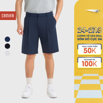 Quần soóc nam CANIFA 8BS26S019