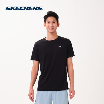 Áo Thun Tay Ngắn Nam Skechers Running Performance Short Sleeve Tee - SP126M093-0018