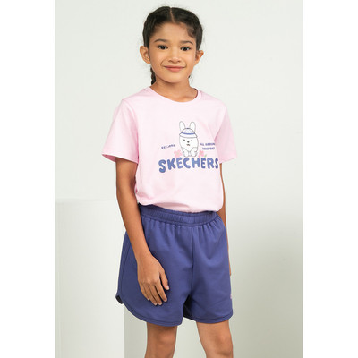 2 In 1 Knit Set Bé Gái Skechers Urban Outdoor 2 In 1 Knit Set - SL325G275-04VJ Online Sale