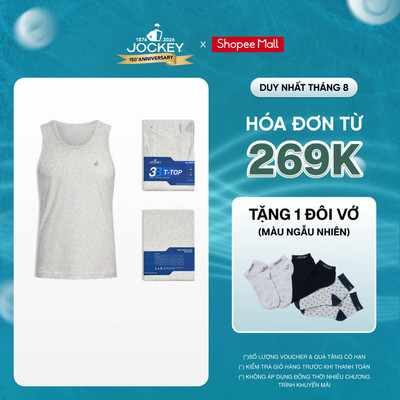 Áo T-top mặc nhà nam Jockey cotton CVC - J4152