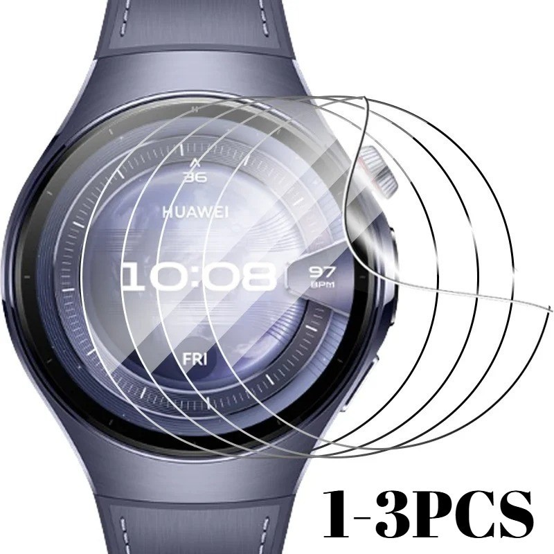 1-3 Chiếc Full Cover HD Clear Hydrogel Film Cho Garmin Vivoactive Vivomove Vivosport 3 4 4S 5 6 Huấn