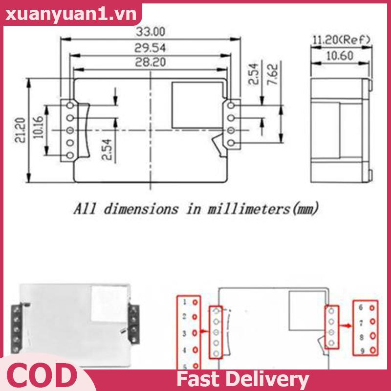 Mô-đun cảm biến CO2 hồng ngoại XUAN IR Cảm biến khí Carbon Dioxide NDIR VN