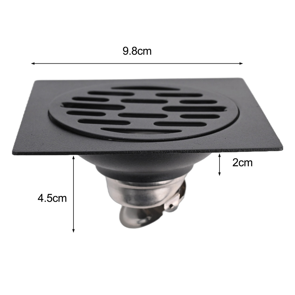 304 Stainless Steel Drain Long-lasting Performance Sturdy Construction