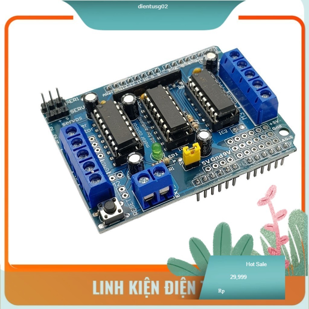 173 Arduino Motor Shield L293D