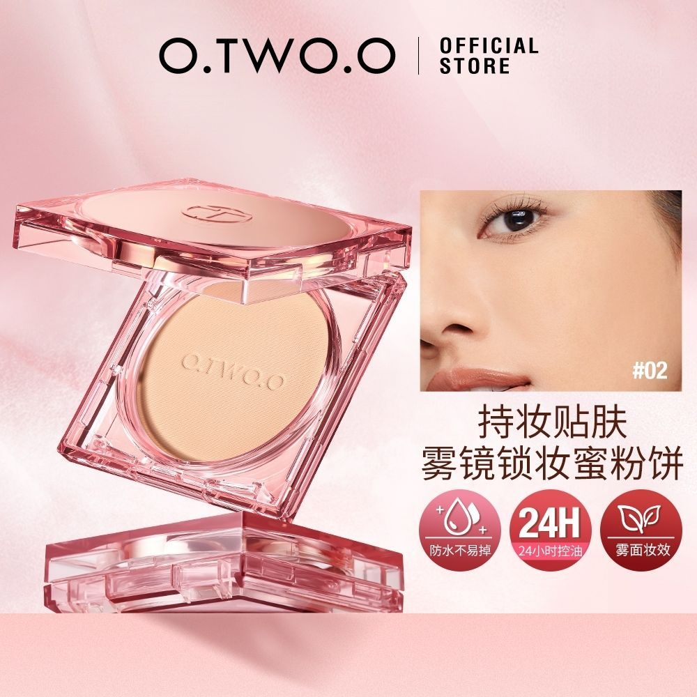 OTWOO Chính Hãng Loose Powder Concealer Kem Che Khuyết Điểm Ướt Khô Kép Dưỡng Ẩm Khô Bộ Bột Trang Đi