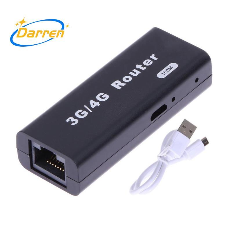 Bộ định tuyến không dây USB 3G / 4G WiFi Wlan Hotspot WiFi Điểm truy cập 150Mbps Bộ định tuyến không