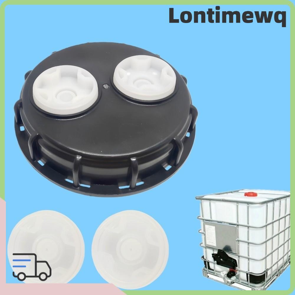 LONTIPH IBC Tote Cap, Nắp Niêm Phong Nhựa IBC Tank Cover, Cấu Trúc Ren Kép Cổng Thông Hơi Nắp Hộp Đự