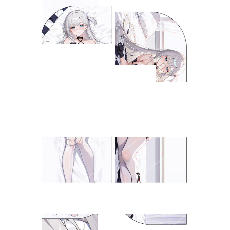 Azur Lane Shoukaku Dakimakura Thân Gối In Hai Mặt Da Đào 2 Chiều Tricot Otaku Waifu Vỏ Gối Quà Tặng