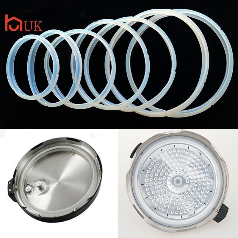 UK 18/20/22/24cm Silicone Rubber Gasket Cooker Lid Sealing Ring Electric Pressure Cooker Replacement
