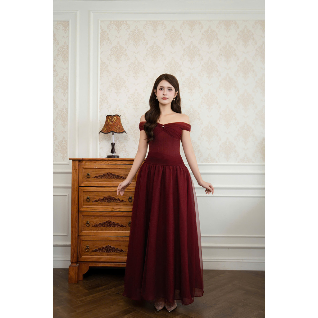 TIELA Đầm váy hoa dáng dài - Nalia Dress