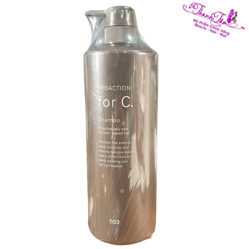 Dầu gội chăm sóc màu nhuộm Procation For C Shampoo 003 Number Three 1000ml - NN
