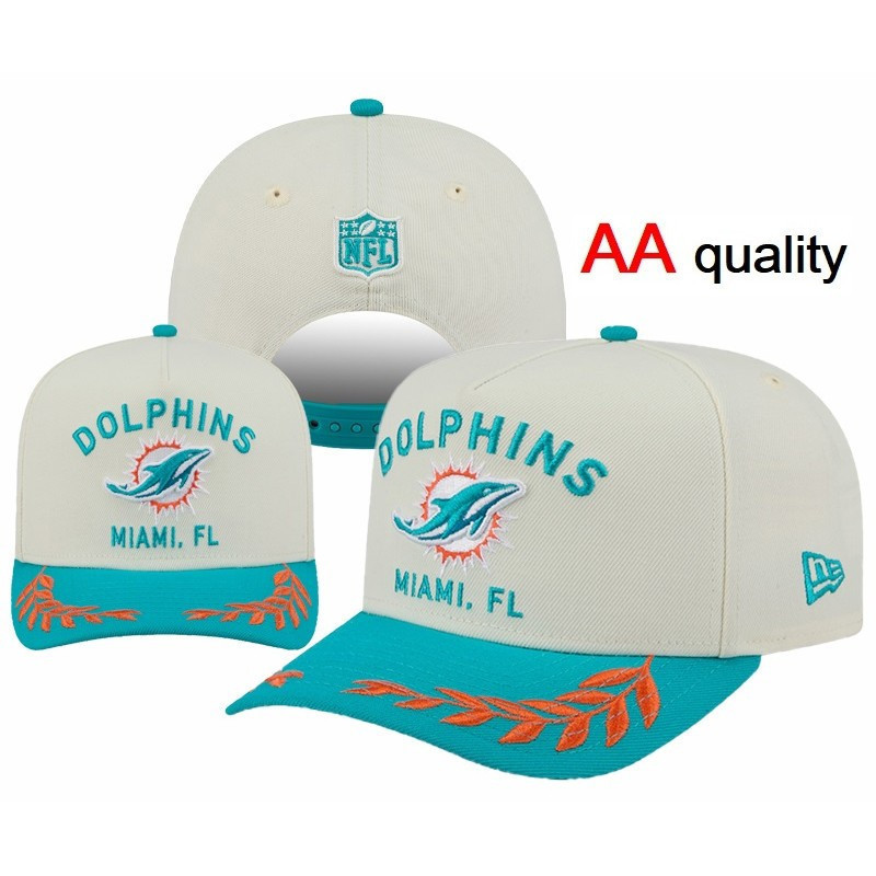Mũ Snapback Nam Miami Dolphins 2025 NFL Draft - Màu Aqua
