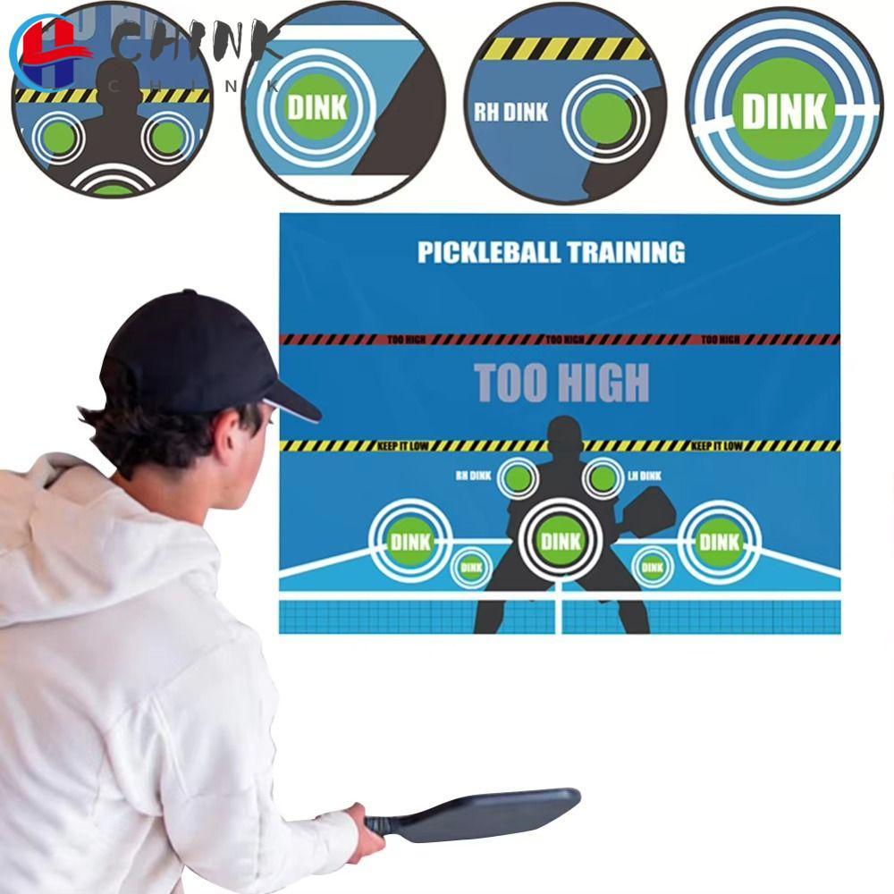 CHINK Pickleball Practice Pads, Poster Mat Training Pickleball Dink Wall Pad, Giấy di động 120x90cm 