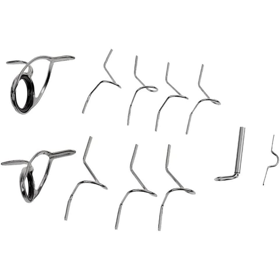 Fly Fishing Rod Guide Set Rod Repairing Fishing Tool Tip DIY Repair Kit