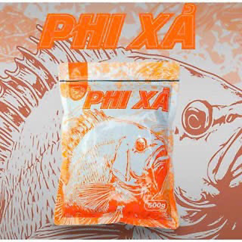 Mồi Xả Rô Phi Chép Điêu Hồng 500gr, chép MRT, cám Huỳnh khoa