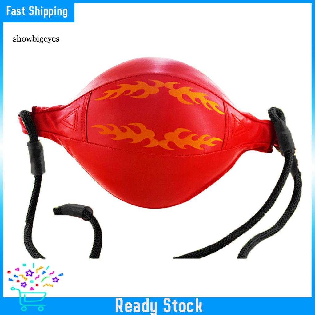 SGES Faux Leather Boxing Fitness Muay Thai Thể hình lạm phát Tốc độ đấm bóng
