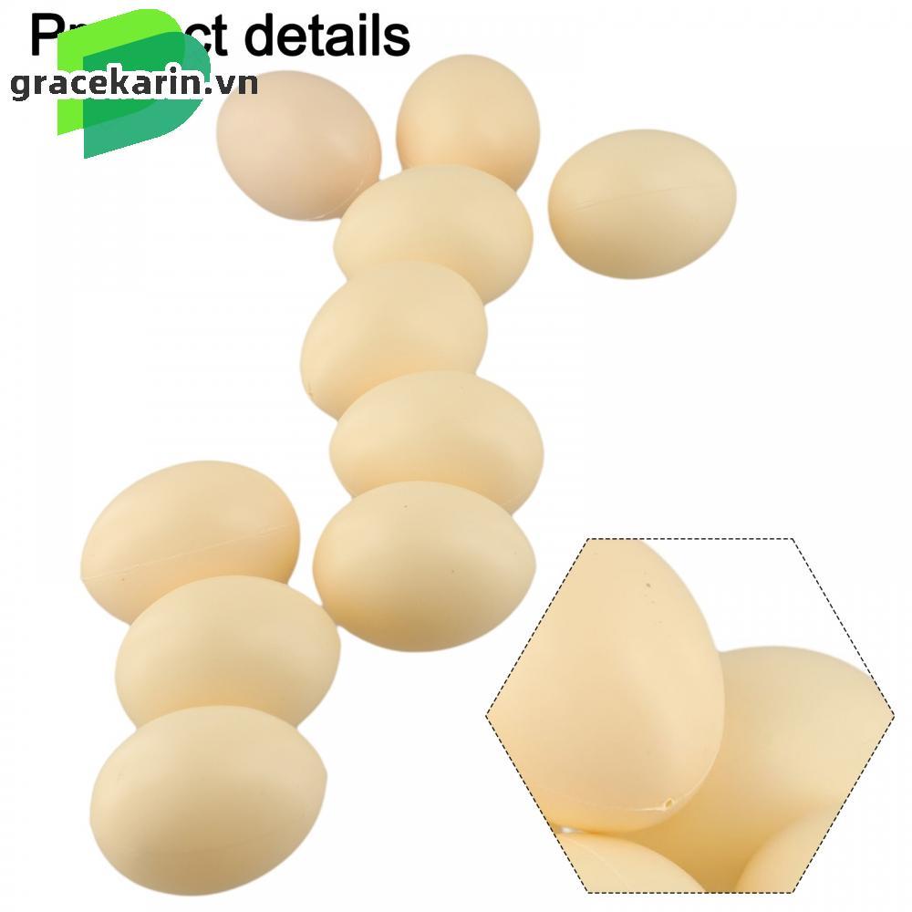 Faux Chicken Eggs Store Displays Imaginative Play Plastic Chicken Eggs