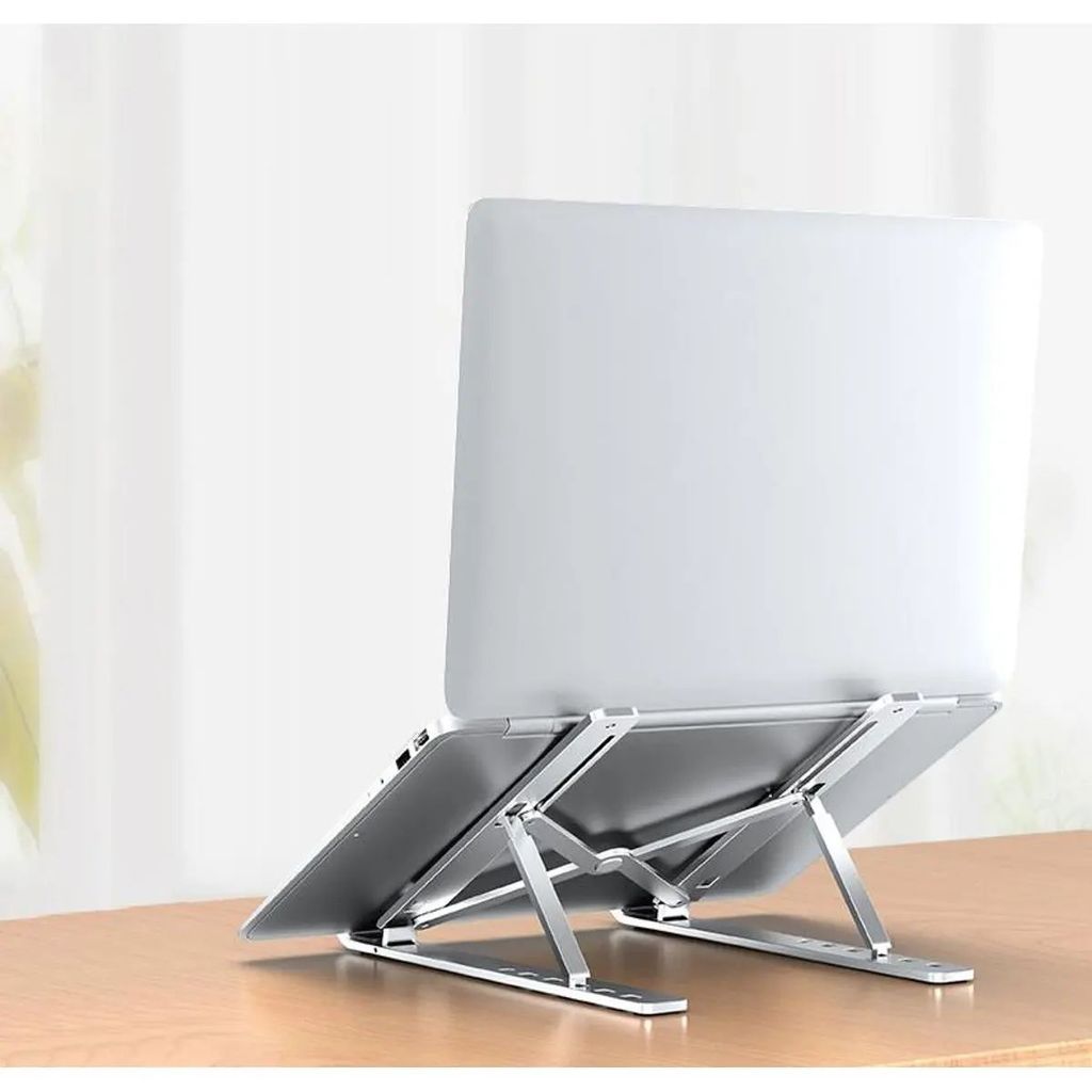 Giá đỡ nhôm cho laptop, MacBook, iPad N3, N8 điều chỉnh độ cao, tản nhiệt hiệu quả.