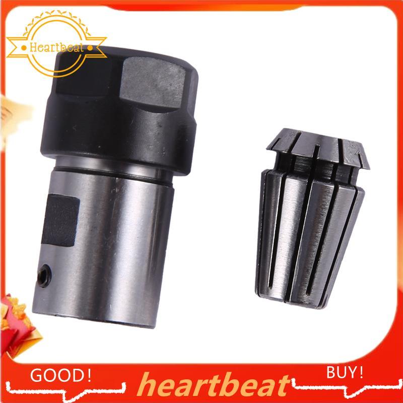 1 Cái C20 Er16 32L 8Mm Cần kẹp động cơ trục chính + 1 Cái Er16-1 / 8 (3.175) Mm Collet