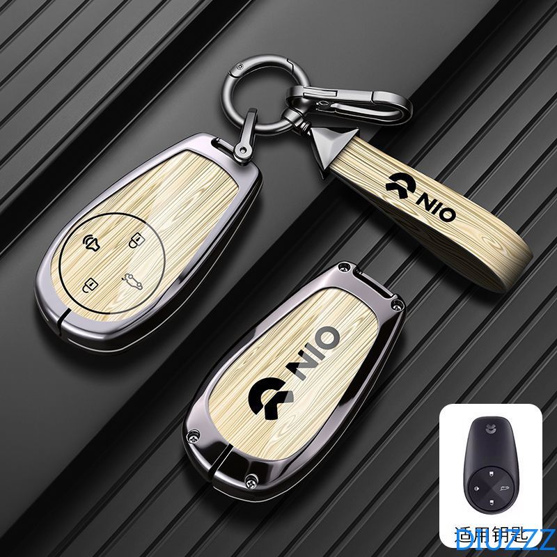 Hợp Kim Kẽm Kim Loại Tự Động Vỏ Fob Móc Khóa Cho Wei Lai NIO ES6 ES7 ES8 ET5 ET7 ET9 EC6 EC7 ET5T EV