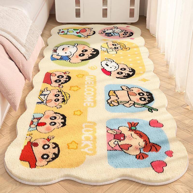 Line Puppy Bedroom Bedside Blanket Stain-Resistant Home Living Room Sofa Cashmere-like Thickened Flo